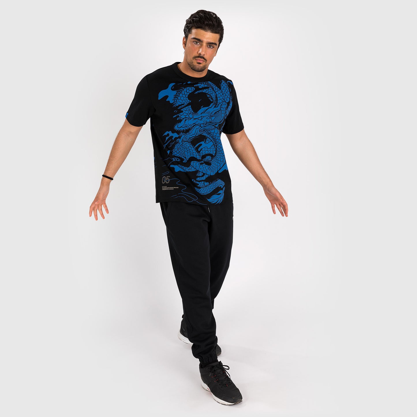 Venum Dragon's Flight Heren T-shirt - Middernachtblauw