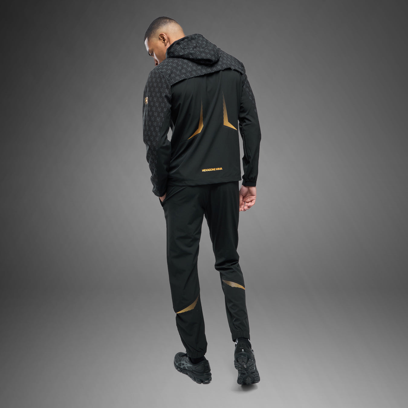 FK x Venum Hexagone MMA trainingspak Compleet trainingspak (jack + broek) - Zwart/Goud