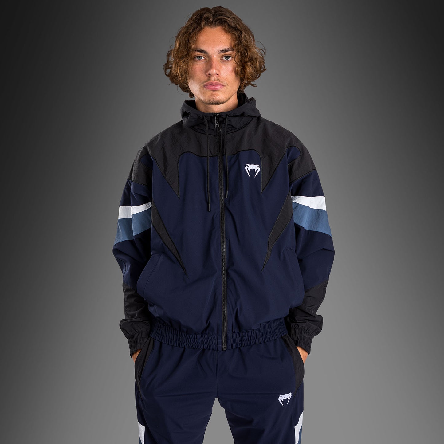 Venum Attack 90 Jas - Marineblauw