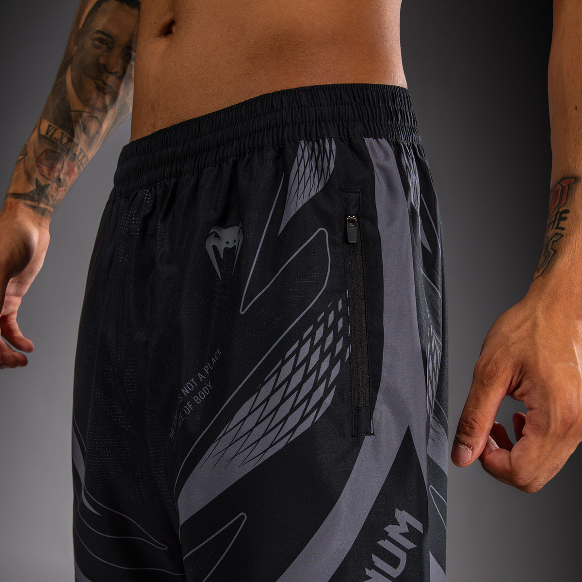 Venum Amazonia Reborn Trainingsshort - Zwart/Grijs
