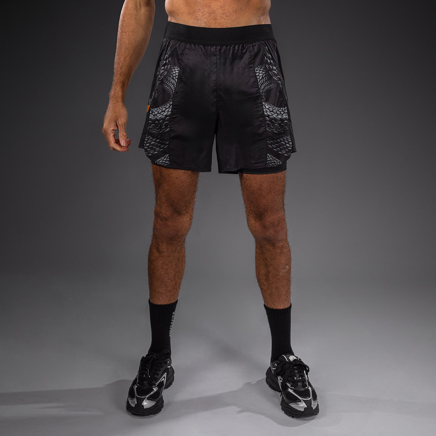 Venum Matupa Trainingsshorts - Zwart/Grijs/Goud