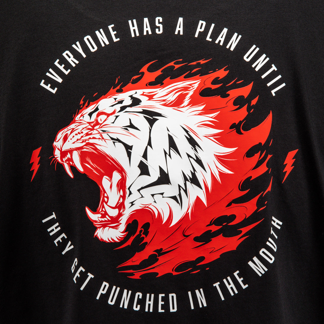 Venum x Mike Tyson Tiger T-shirt - Diep Zwart