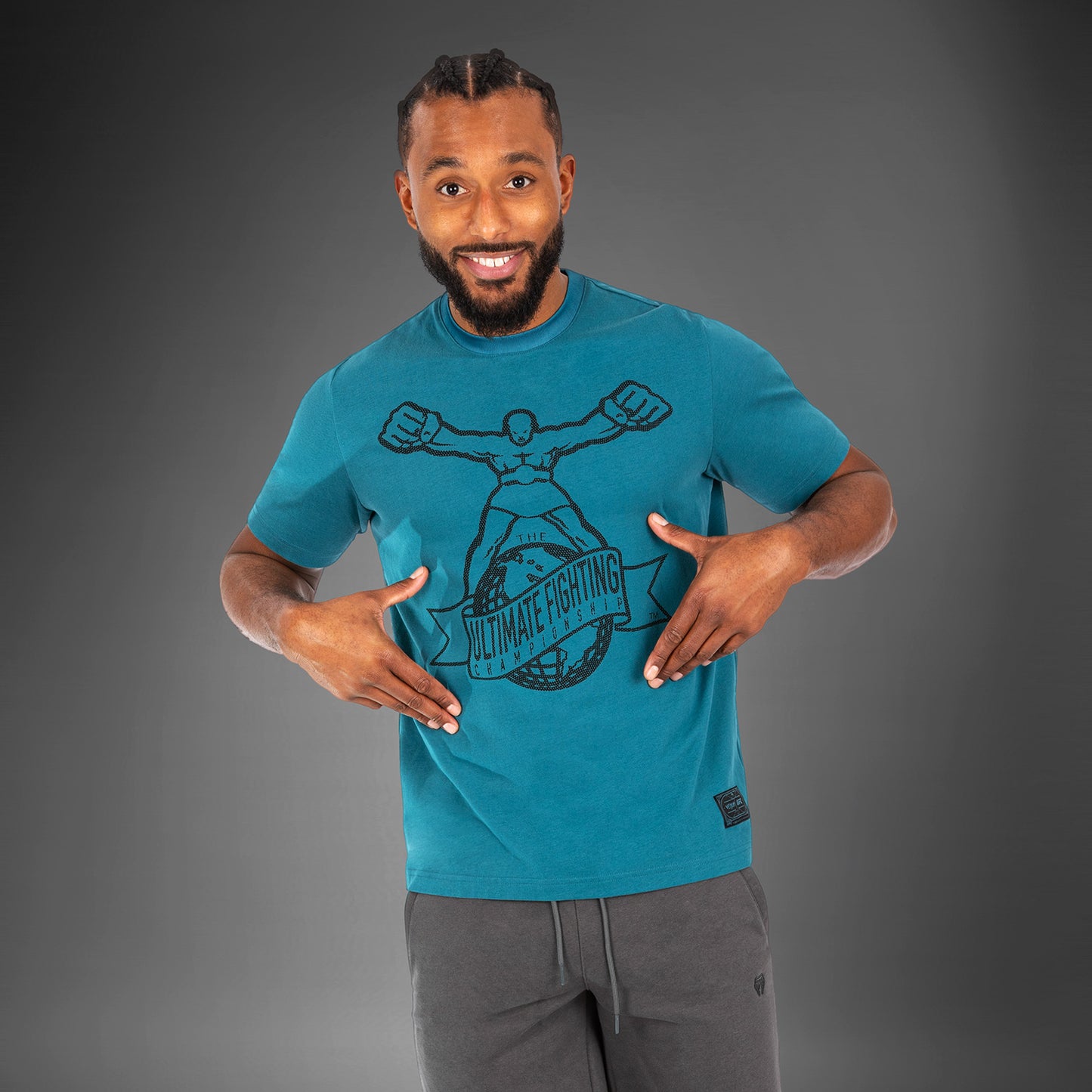 UFC by Venum Ulti-Man T-Shirt - Blauw