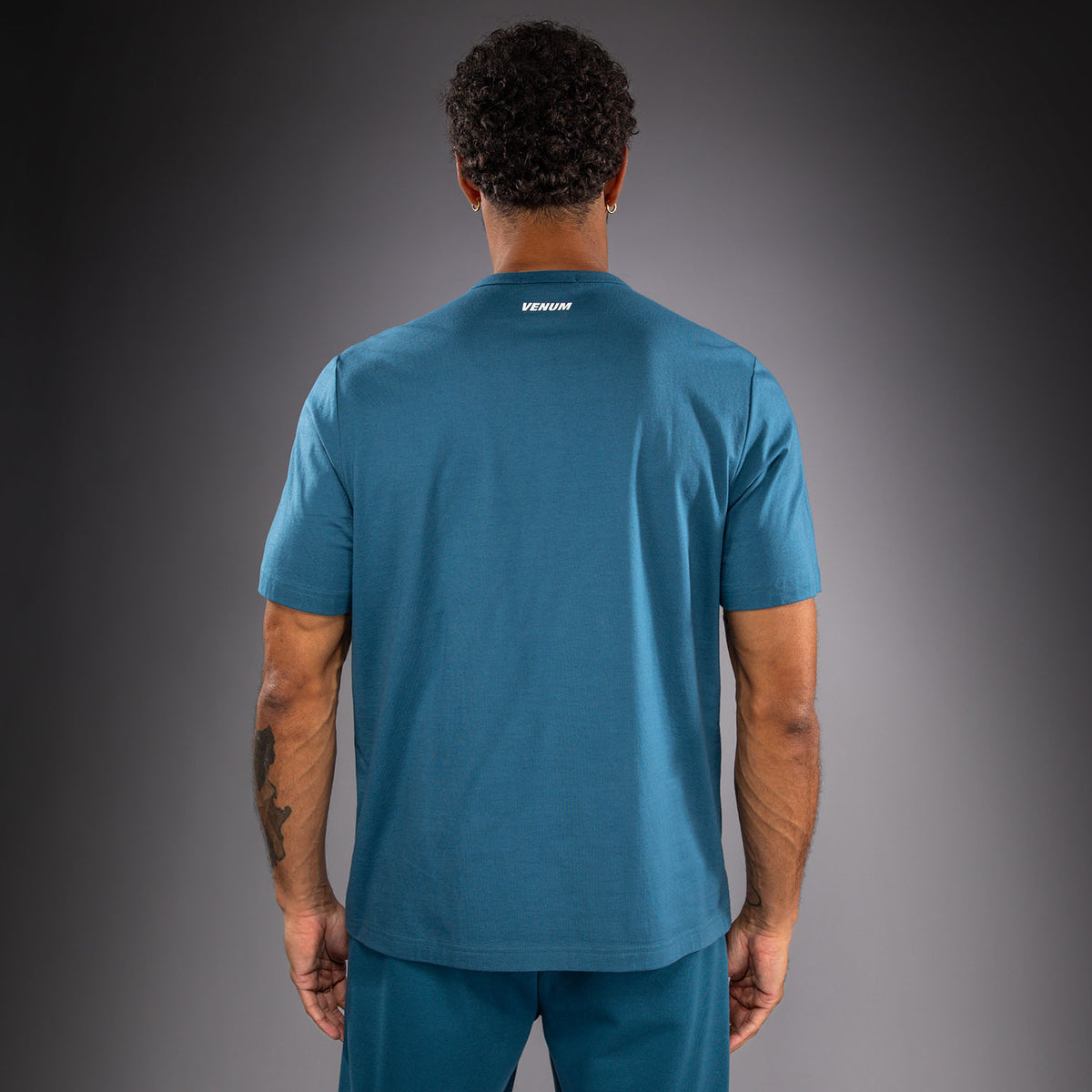Venum Giant 3D Katoenen T-shirt - Oceaanblauw