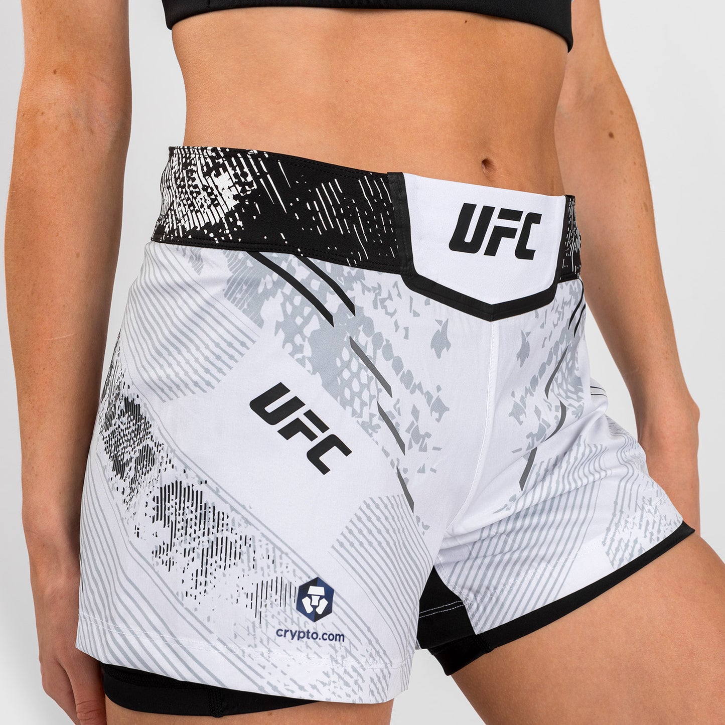 UFC Adrenaline by Venum Authentic Fight Night Vrouwen Korte Broek - Wit