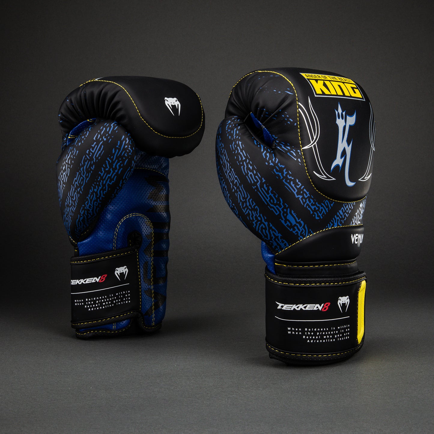 Venum x TEKKEN 8 Bokshandschoenen - King - Zwart/Geel