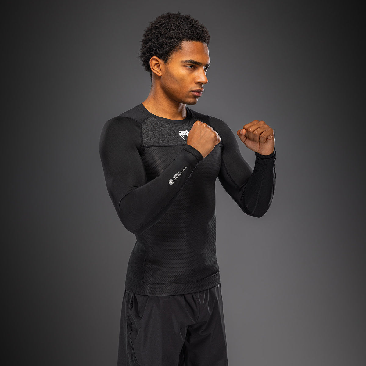 Venum G-Fit Scale Rashguard met lange mouwen - Zwart