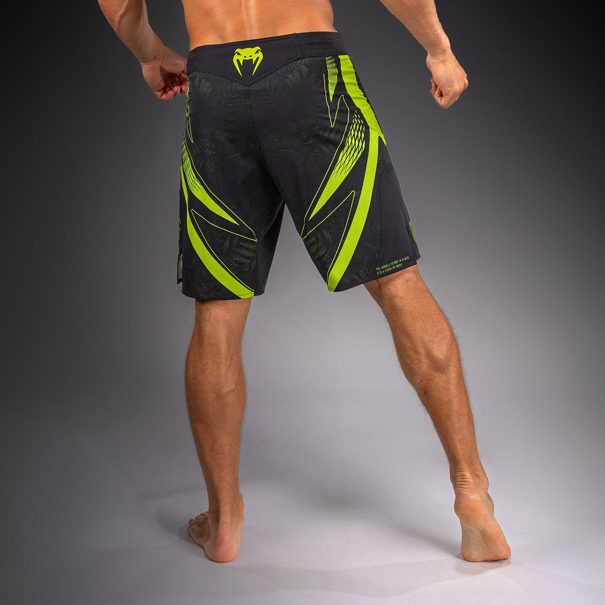 Venum Amazonia Reborn MMA-short - Zwart/Groen