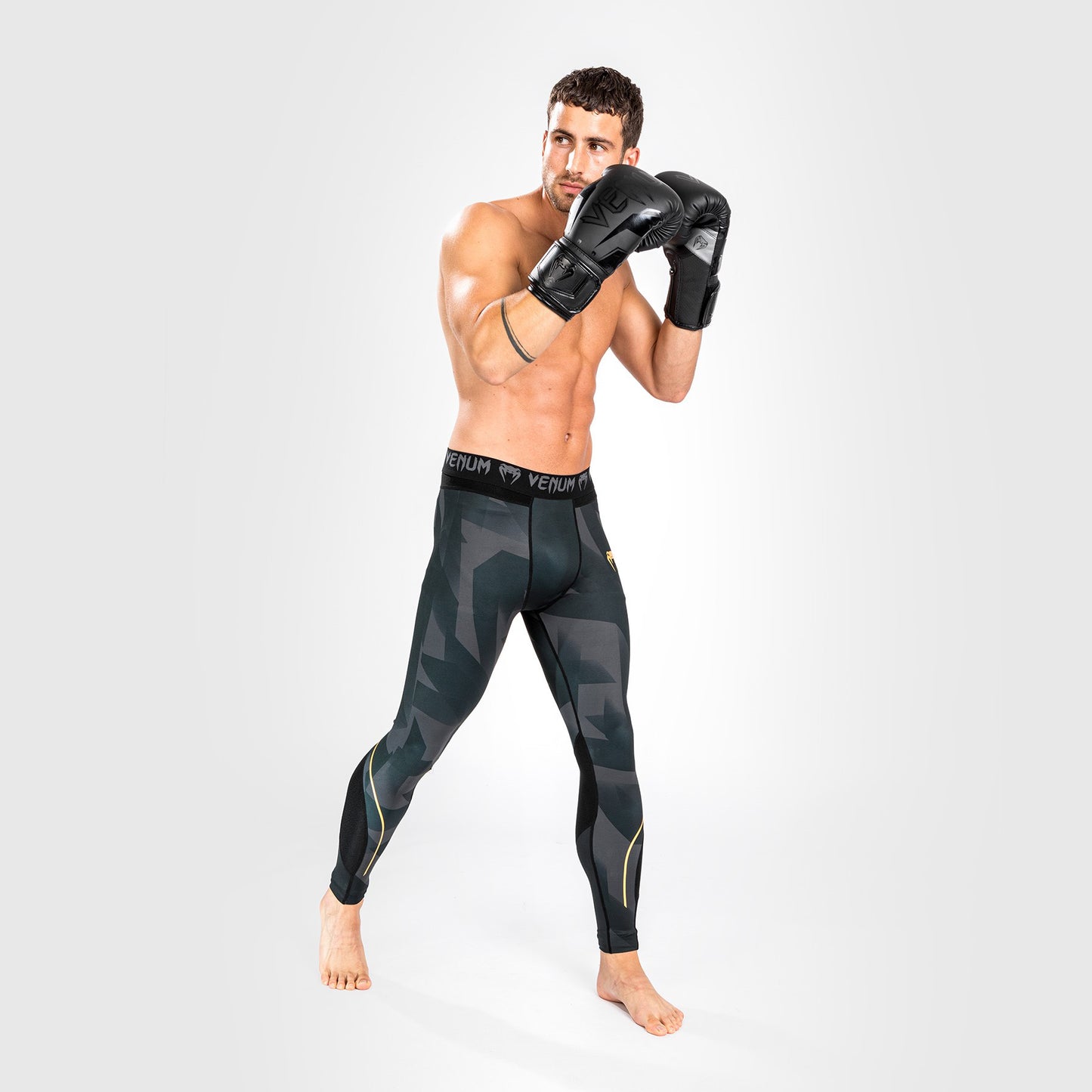 Venum Razor Compressiebroek - Zwart/Goud