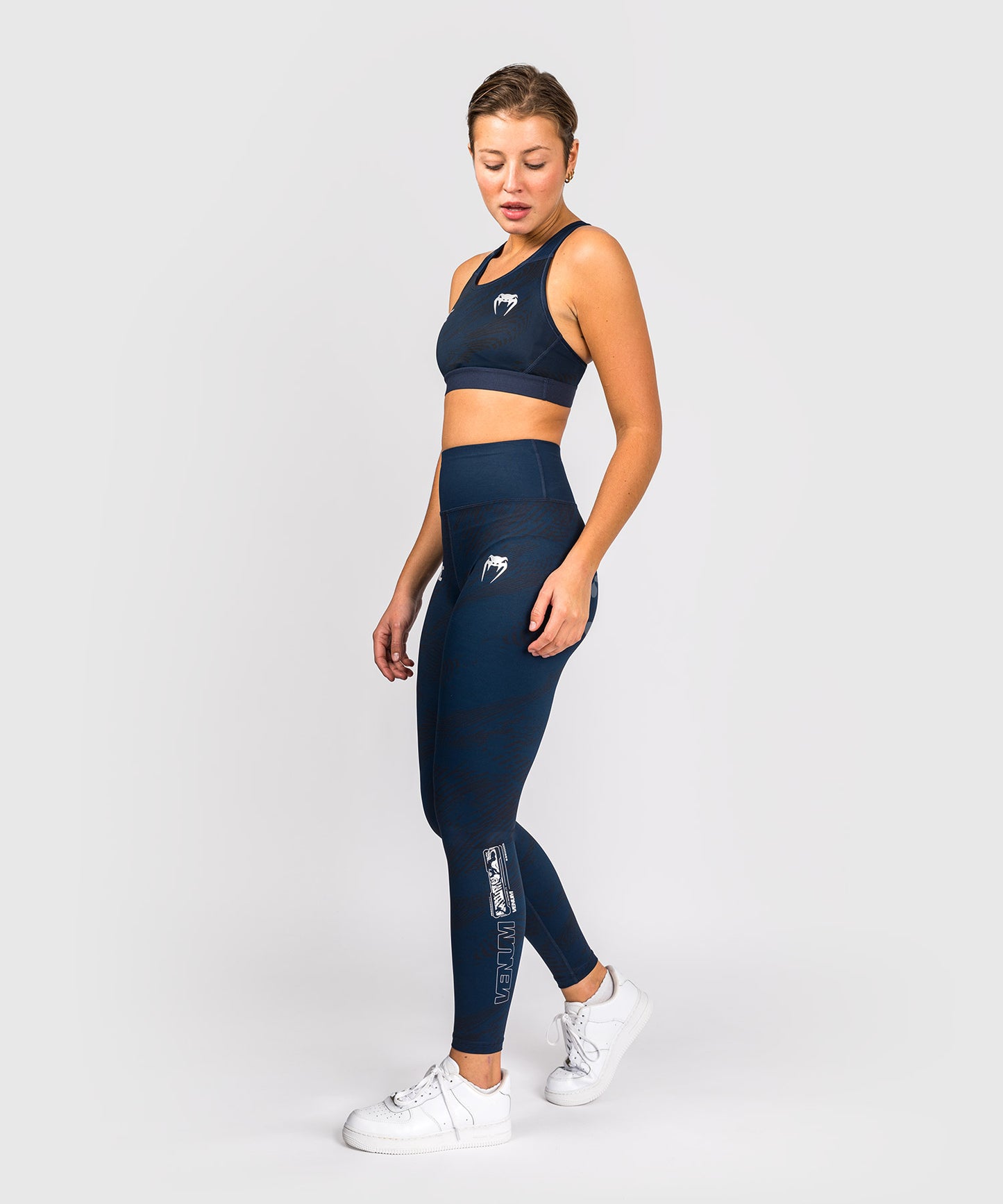 UFC Fusion by Venum Fight Week Performance Leggings voor Dames - Oceaanblauw