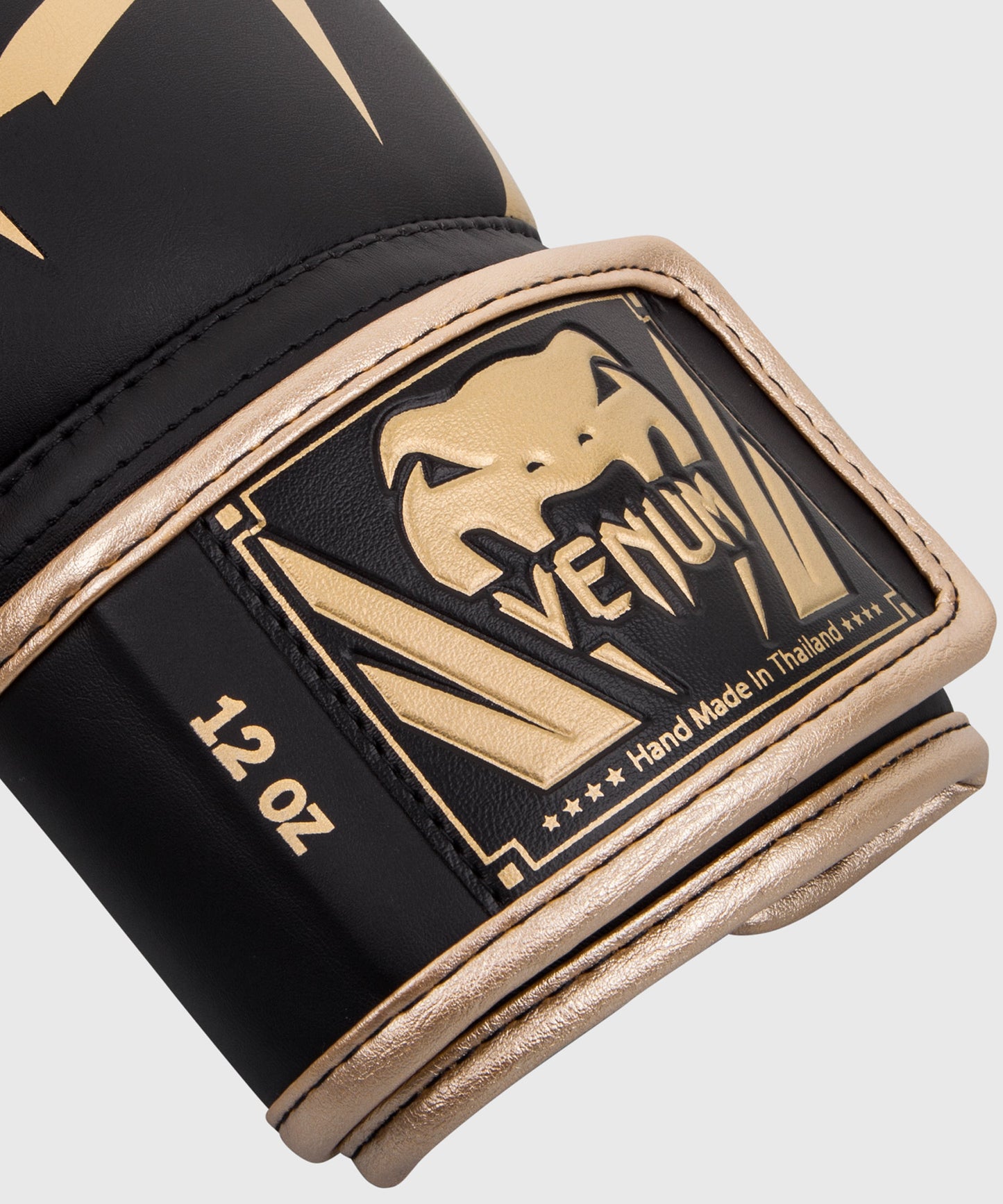 Venum Elite Bokshandschoenen - Zwart/Goud