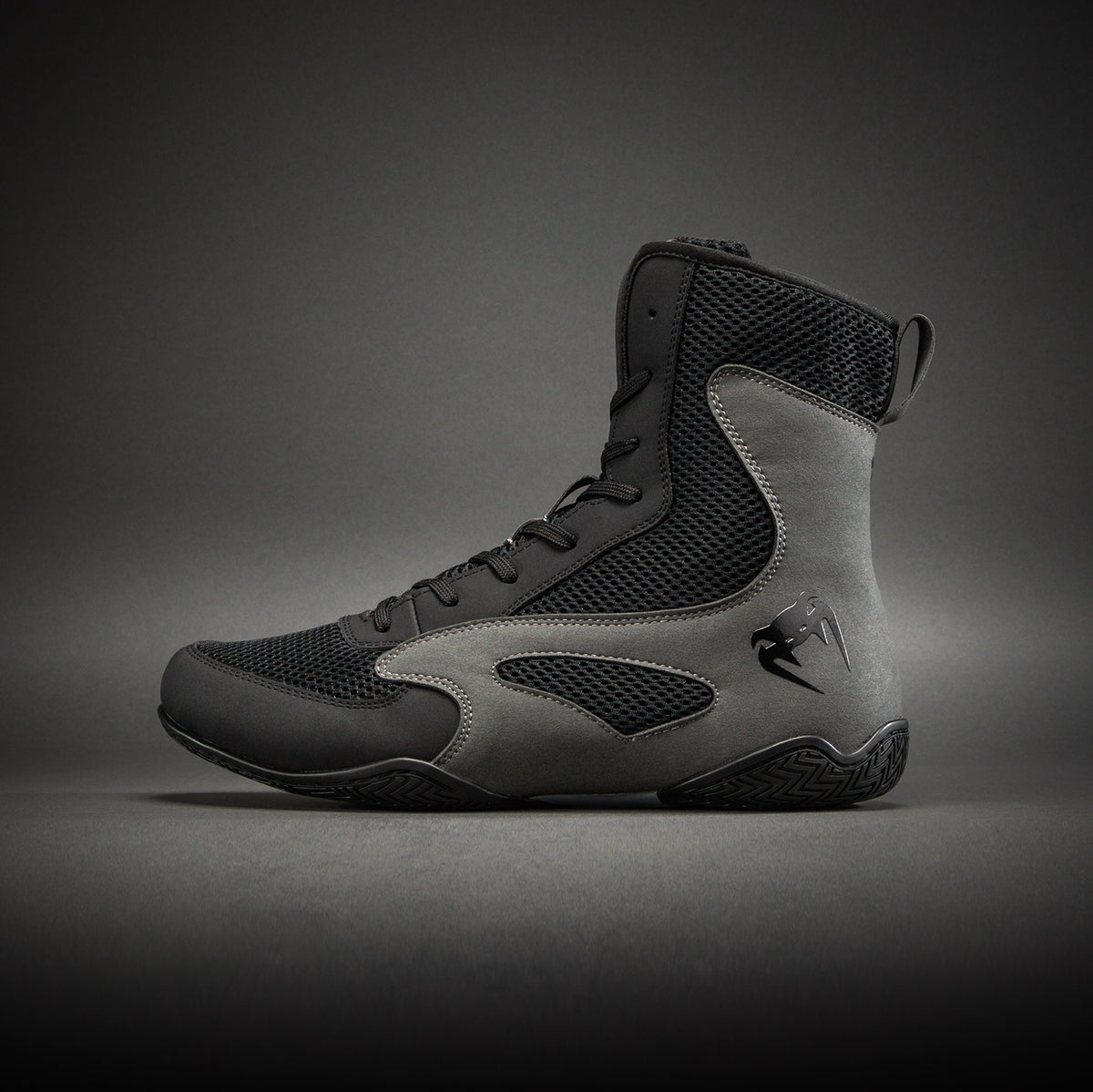 Venum Contender Boksschoenen - Zwart/Grijs