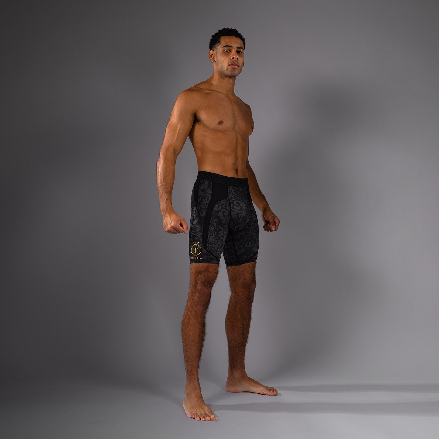 Venum x Topuria Unmatched Edition Vale Tudo Shorts - Zwart/Goud