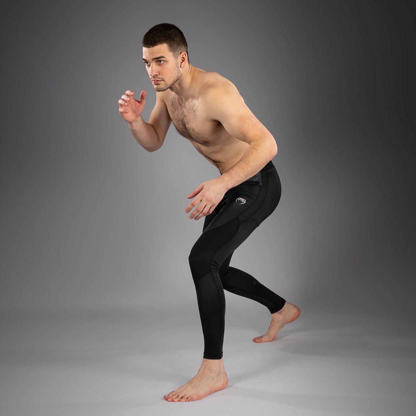 Venum G-Fit Scales Legging – Zwart/Antracietgrijs