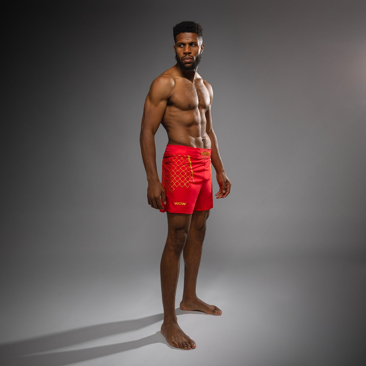 Venum x WOW FC Fury Red/ Gold Men’s Fight Shorts