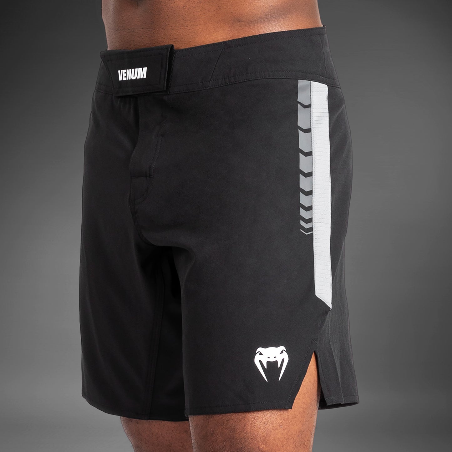 Venum Tempest Heren Vechtshorts - Zwart/Grijs