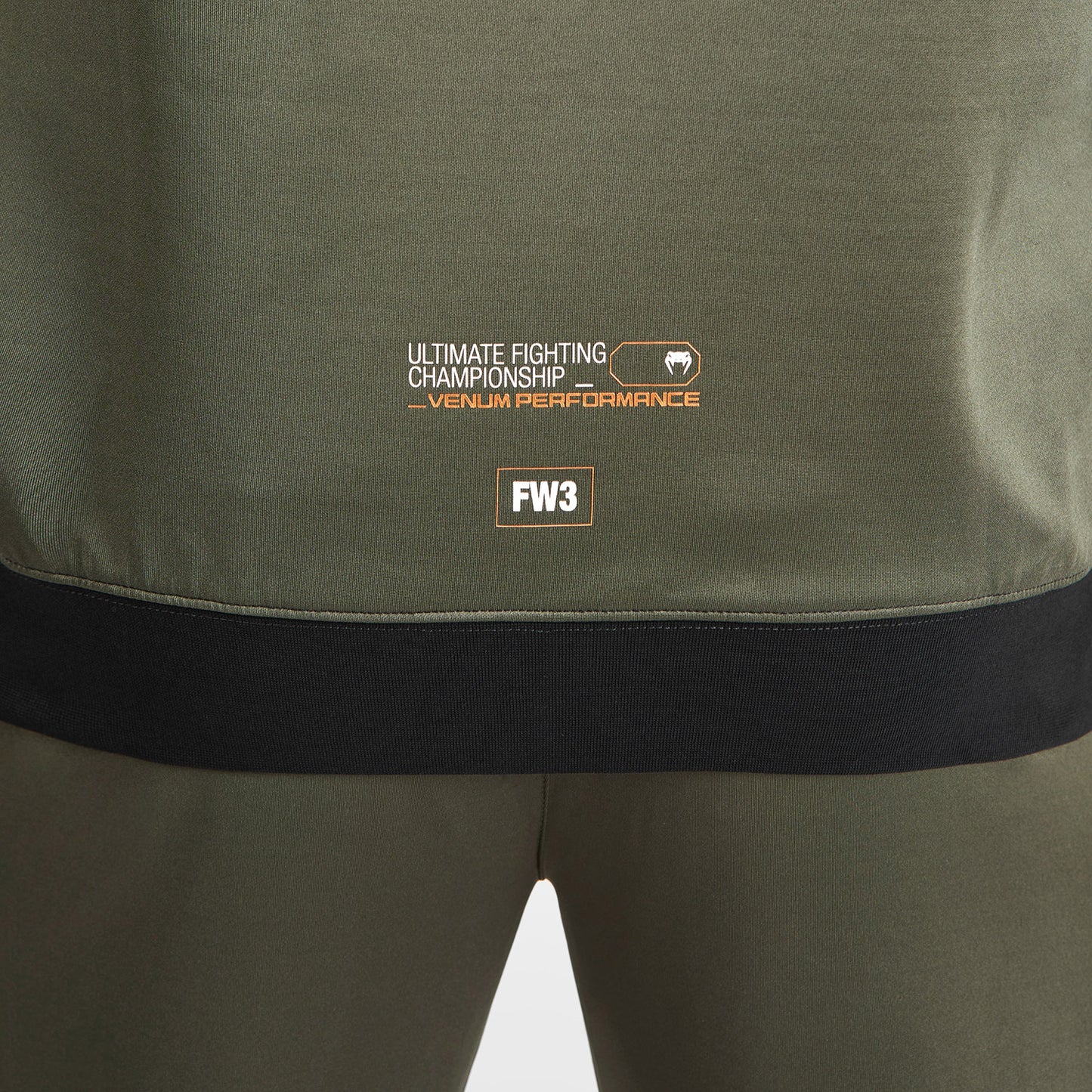 UFC Adrenaline by Venum Fight Week Herenrits Hoodie - Kaki/Brons