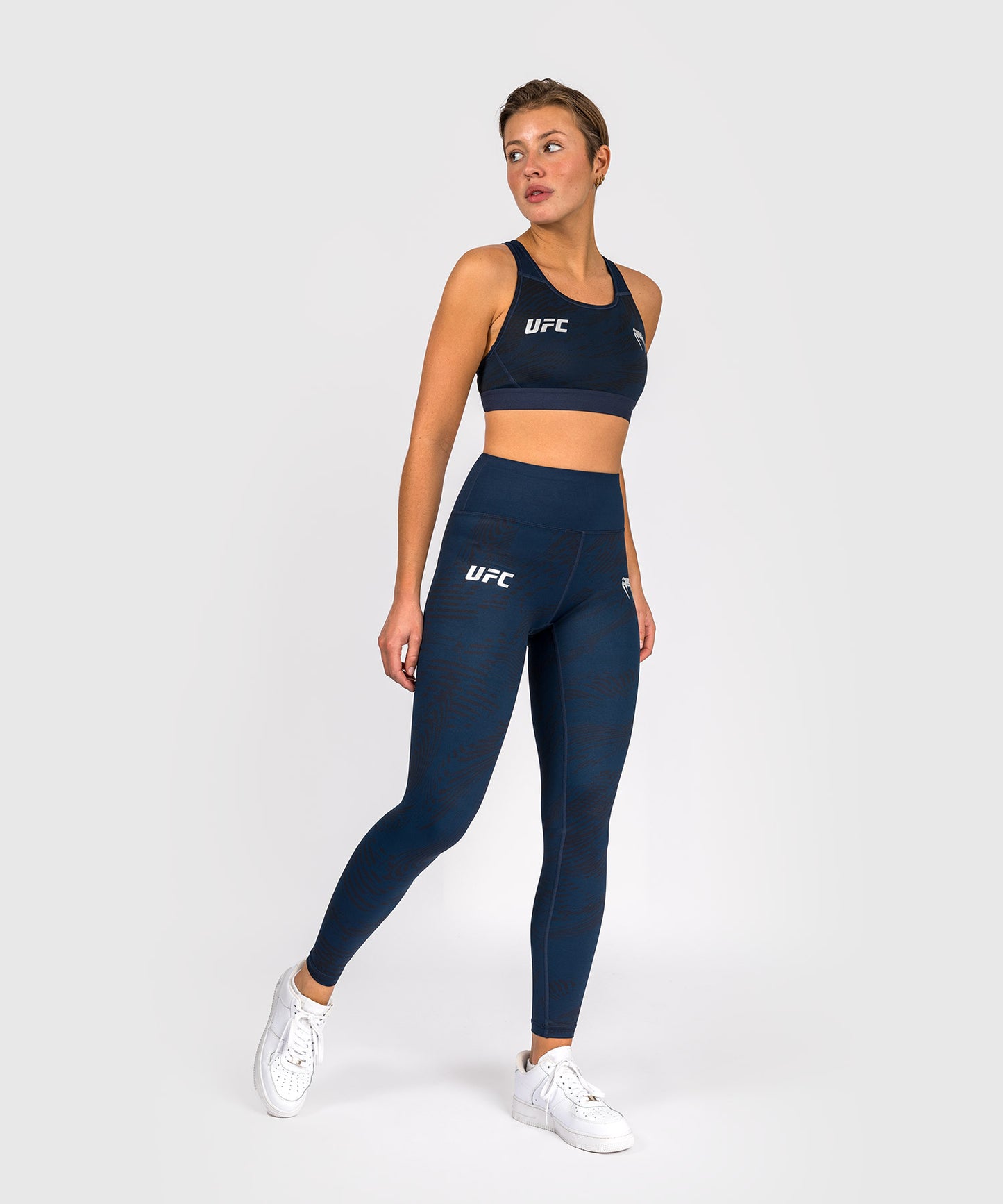 UFC Fusion by Venum Fight Week Performance Leggings voor Dames - Oceaanblauw