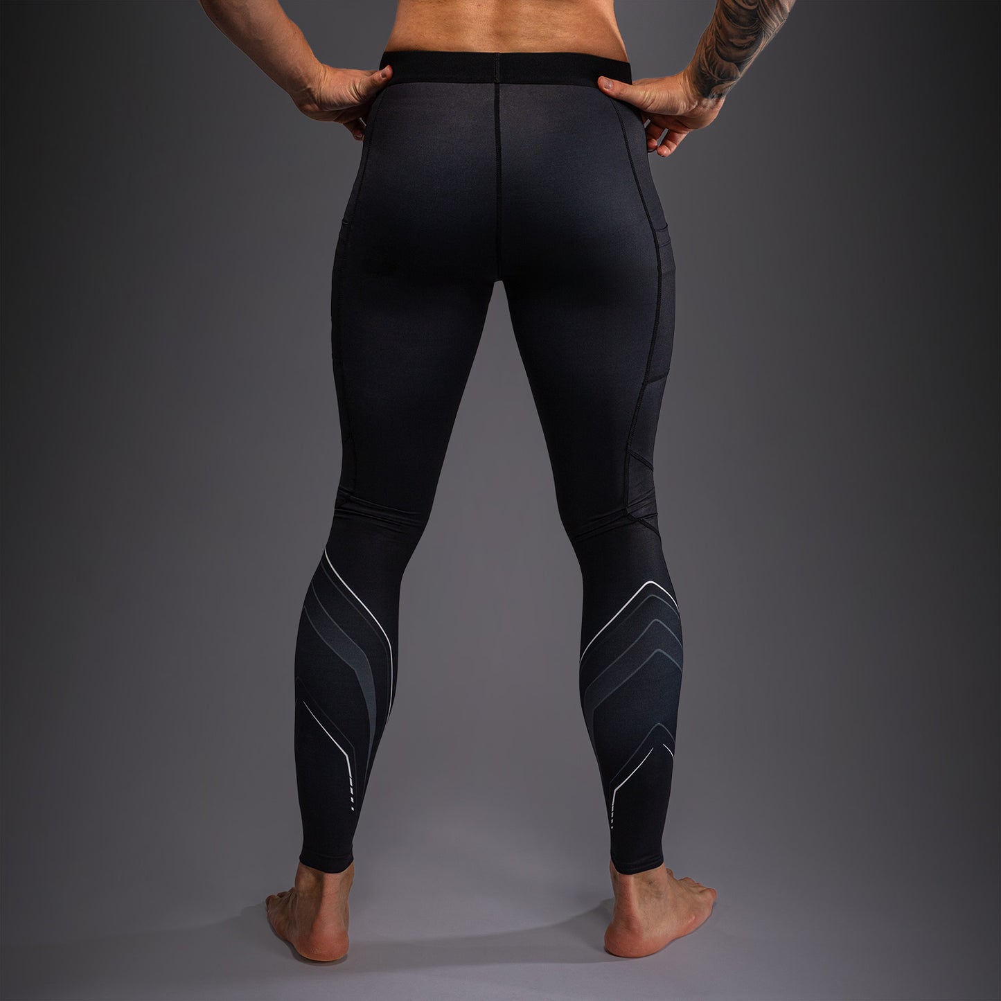 Venum Streamline Spats – Zwart/Wit