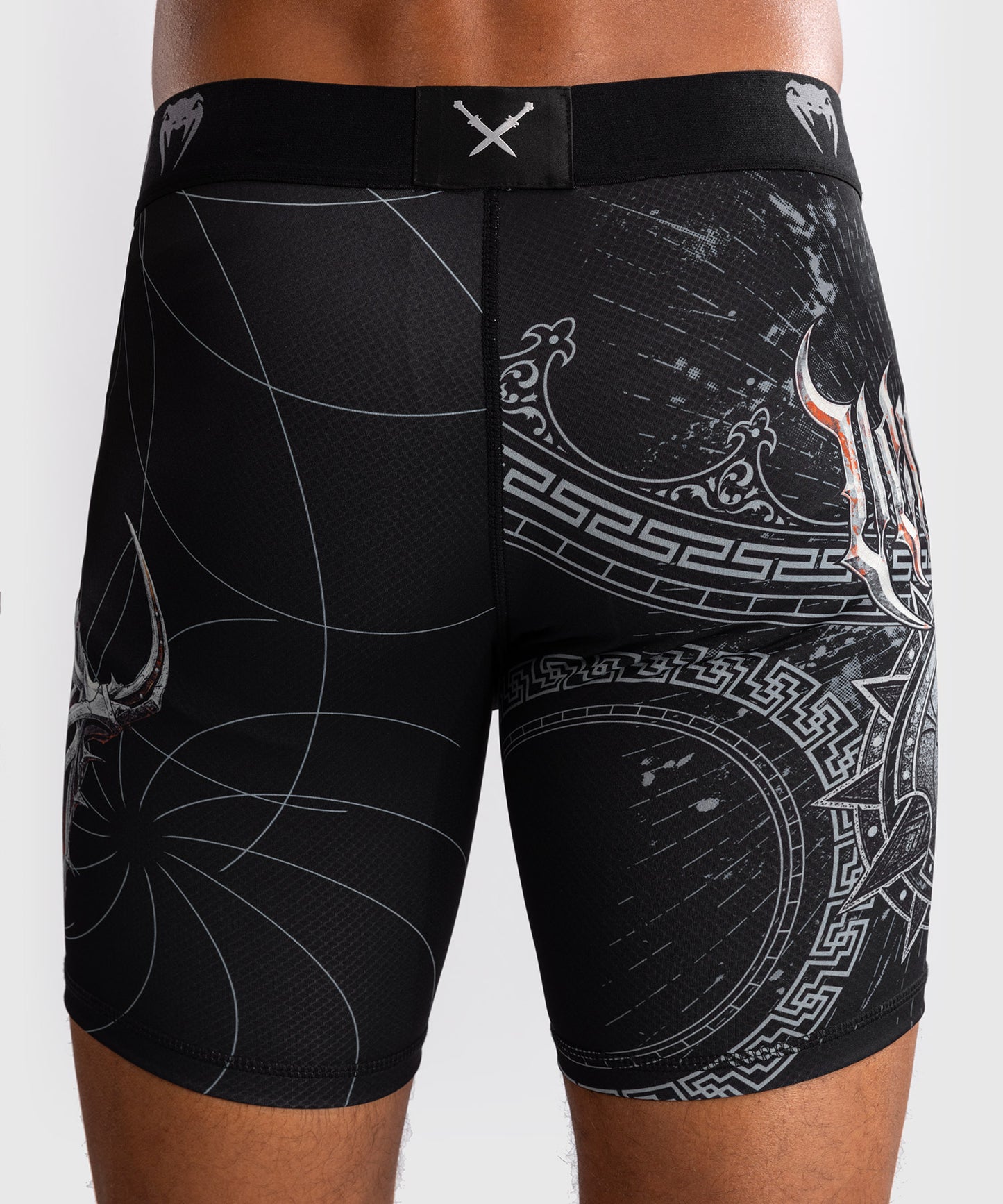 Venum Gladiator 5.0 Mannen Vale Tudo Shorts - Zwart/Zilver