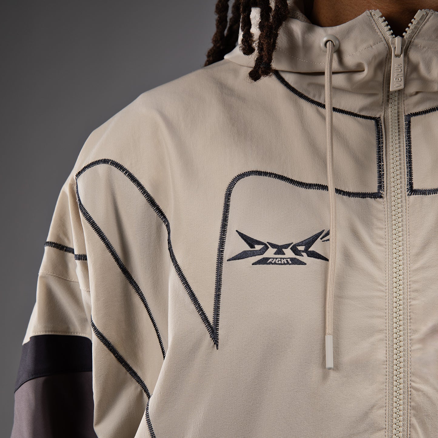 Venum x DTR Fight Attack 90 Trainingsjack - Off-White