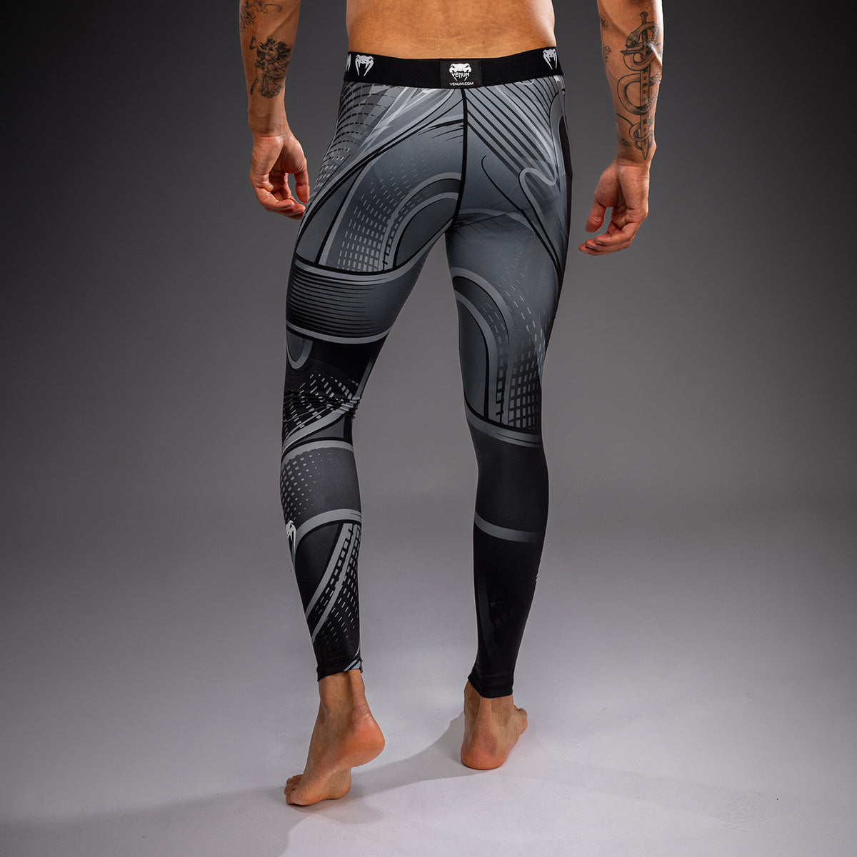 Venum Crimson Viper 2.0 Compressielegging - Zwart/Grijs