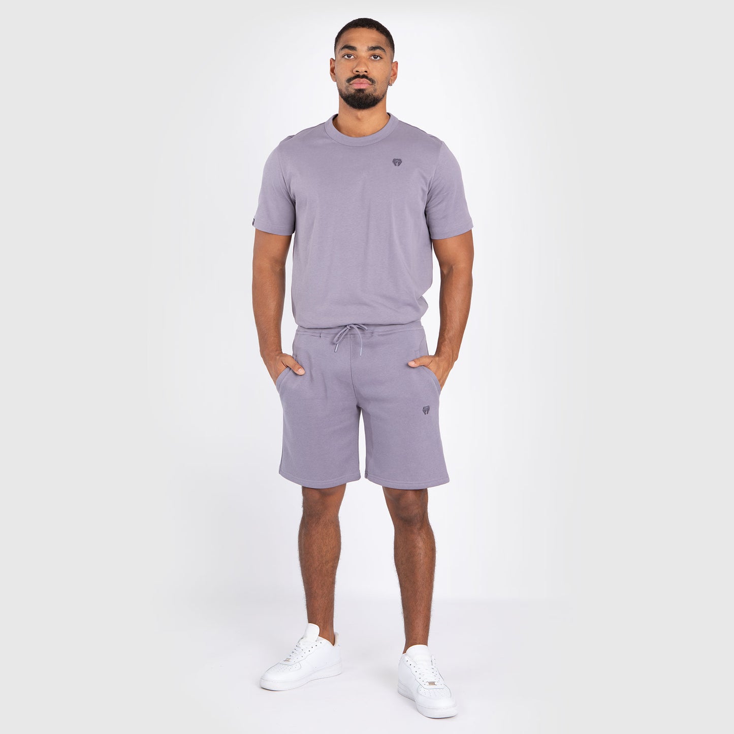 Venum Silent Power Katoenen korte broek - Lavendel grijs