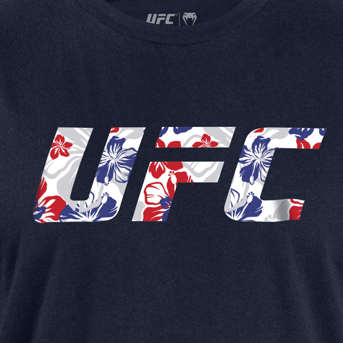 UFC Unrivaled by Venum Max Holloway Mannen T-Shirt - Marineblauw