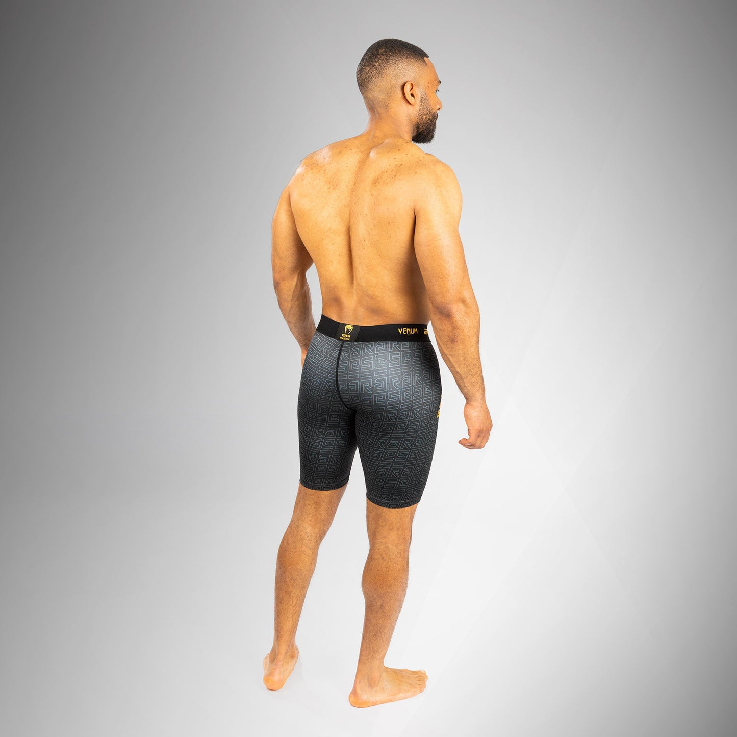 Venum x Ares Heren Vale Tudo Shorts - Zwart/Goud