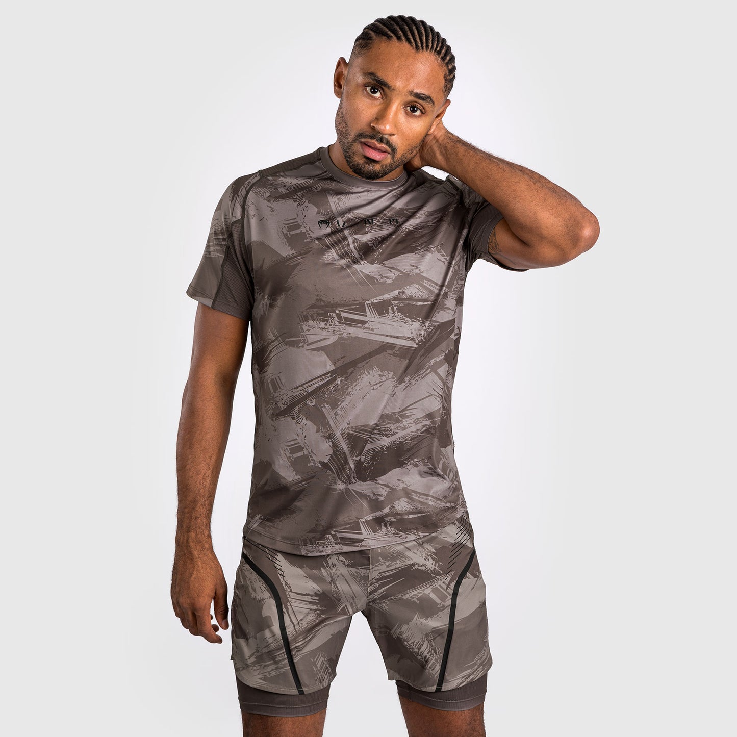 Venum Electron 3.0 Dry-Tech t-shirt - Zand