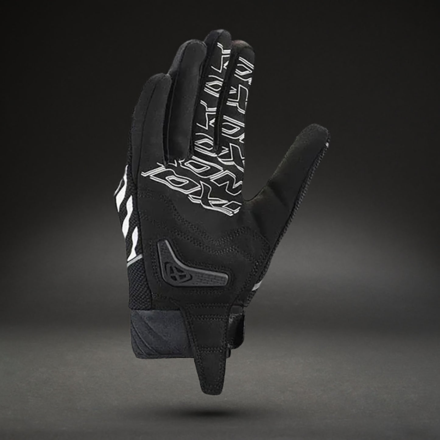 Venum x Ixon Hurry Motorhandschoen – Zwart/Wit/Antracietgrijs
