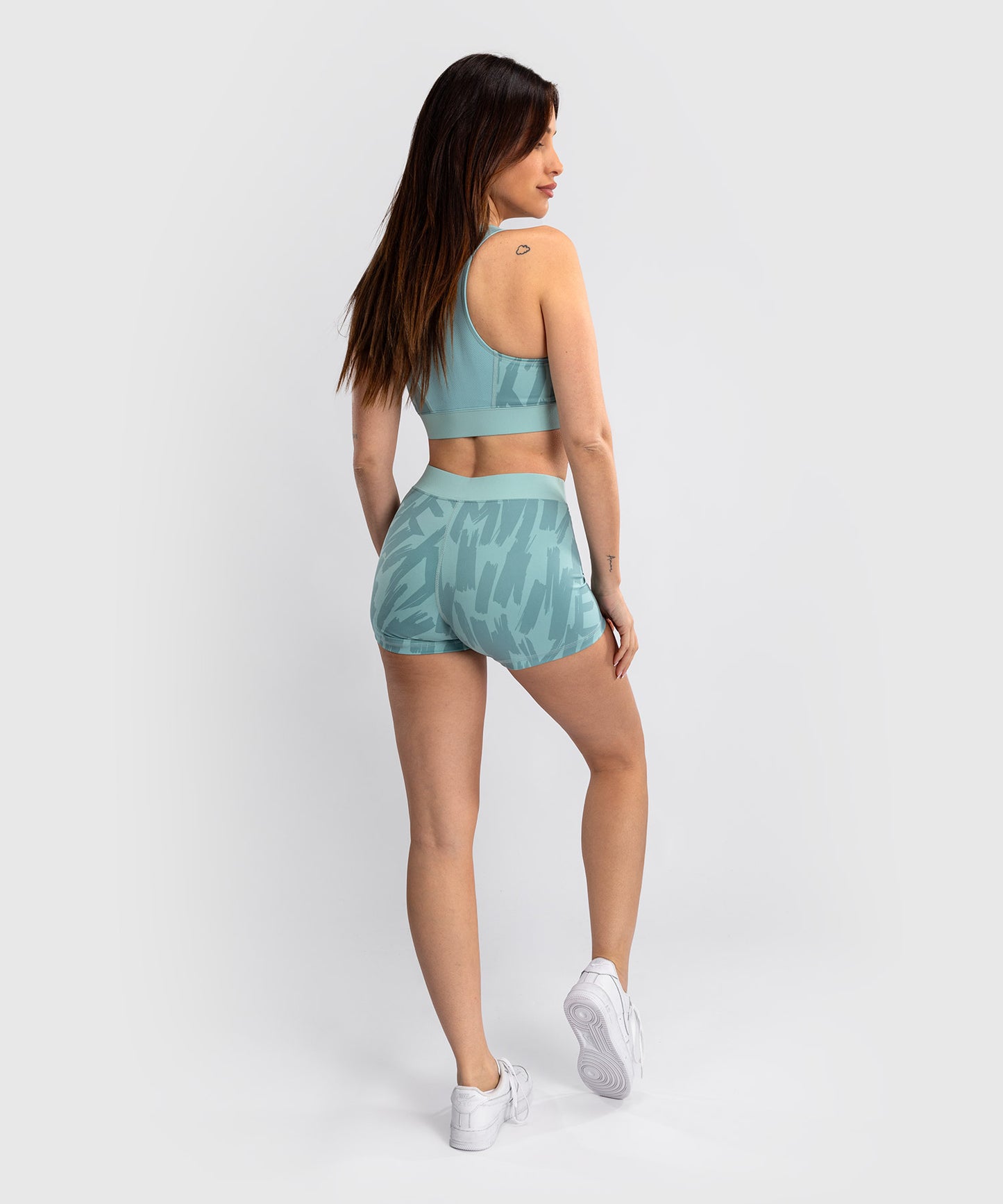 Venum Graffiti Compressieshorts voor Vrouwen - Aqua