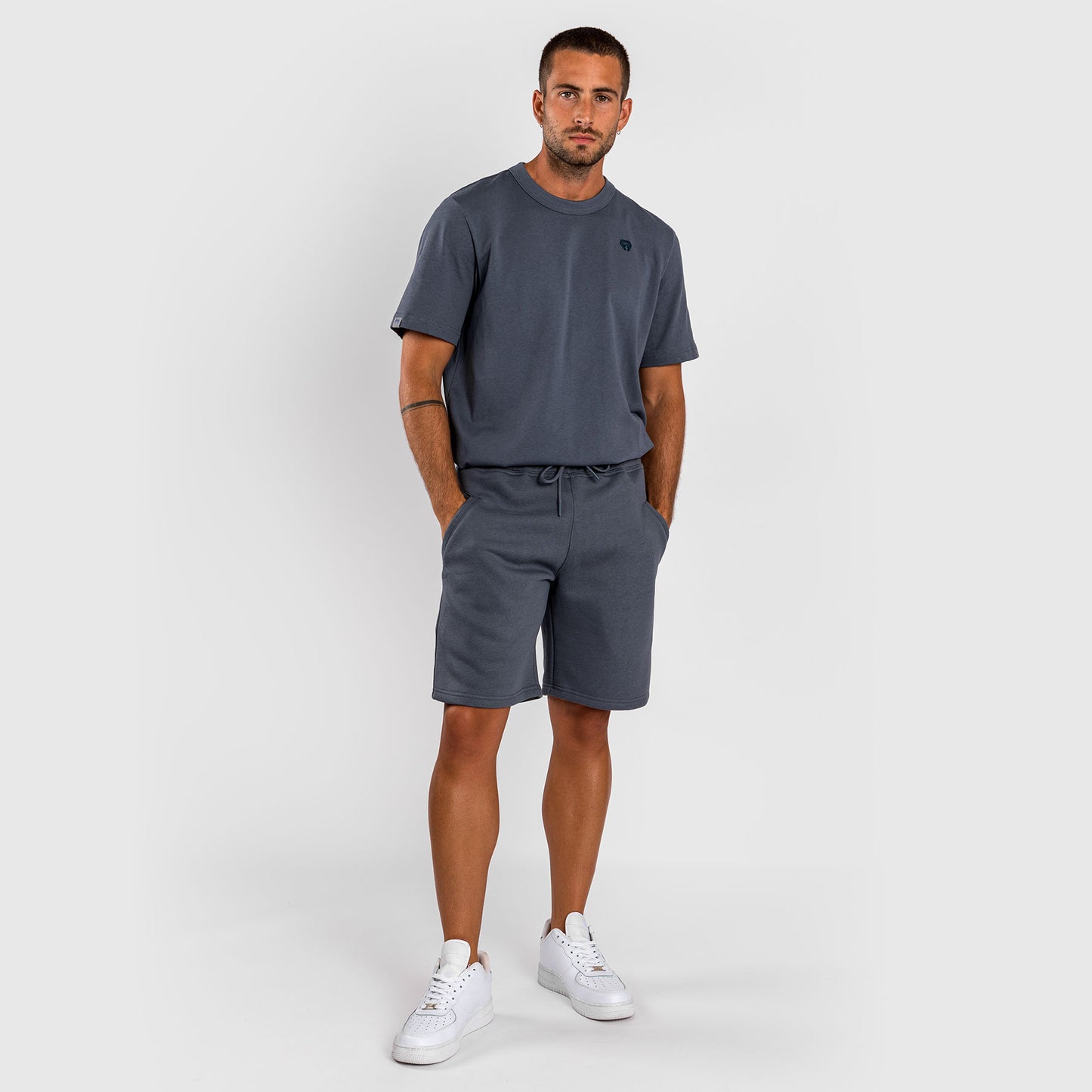 Venum Silent Power Katoenen korte broek - marineblauw