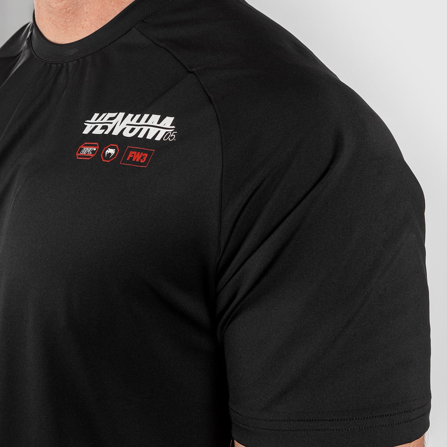 UFC Adrenaline by Venum Fight Week Heren-T-shirt Dry-tech - Zwart