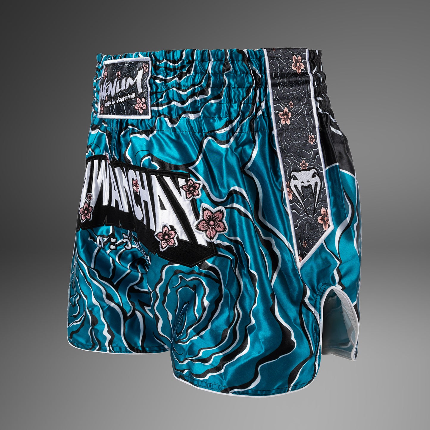 Venum x Tawanchay Muay Thaï short – Blauw/Wit