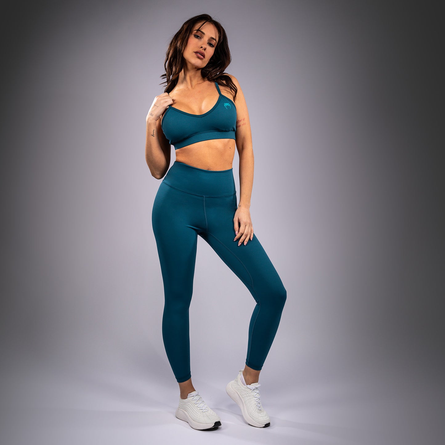Venum x Demi Dames Sportbeha - Azuurblauw