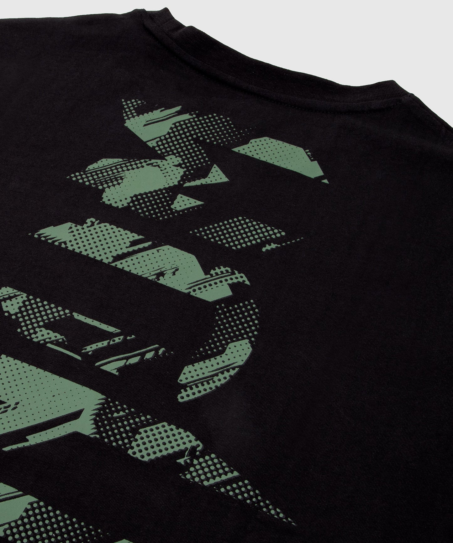 Venum Tecmo Giant T-shirt - Zwart/kaki