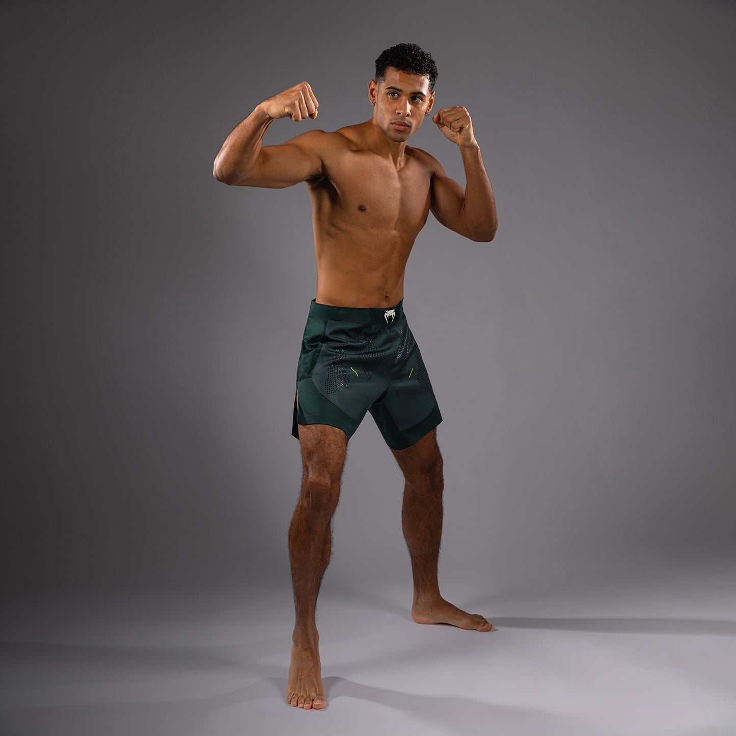 Venum Technical 3.0 Vecht Shorts - Bosgroen