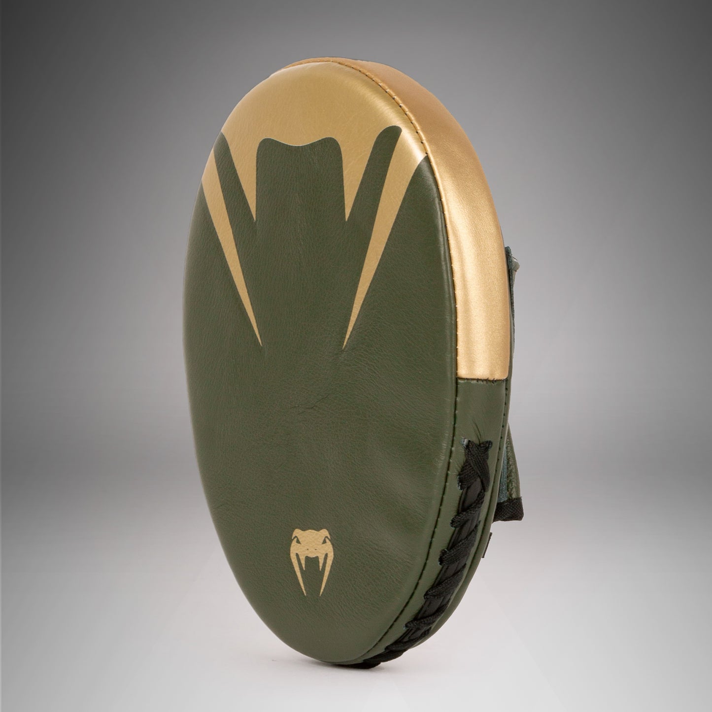 Venum Pro Boxing Flat Focus Mitt - Khaki/Gold