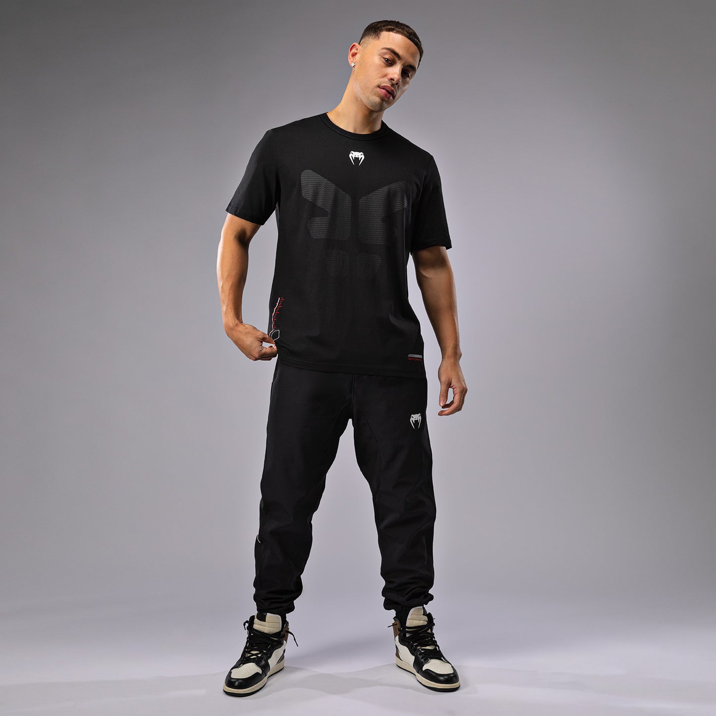 Venum Tactical XT T-shirt - zwart / vuurrood