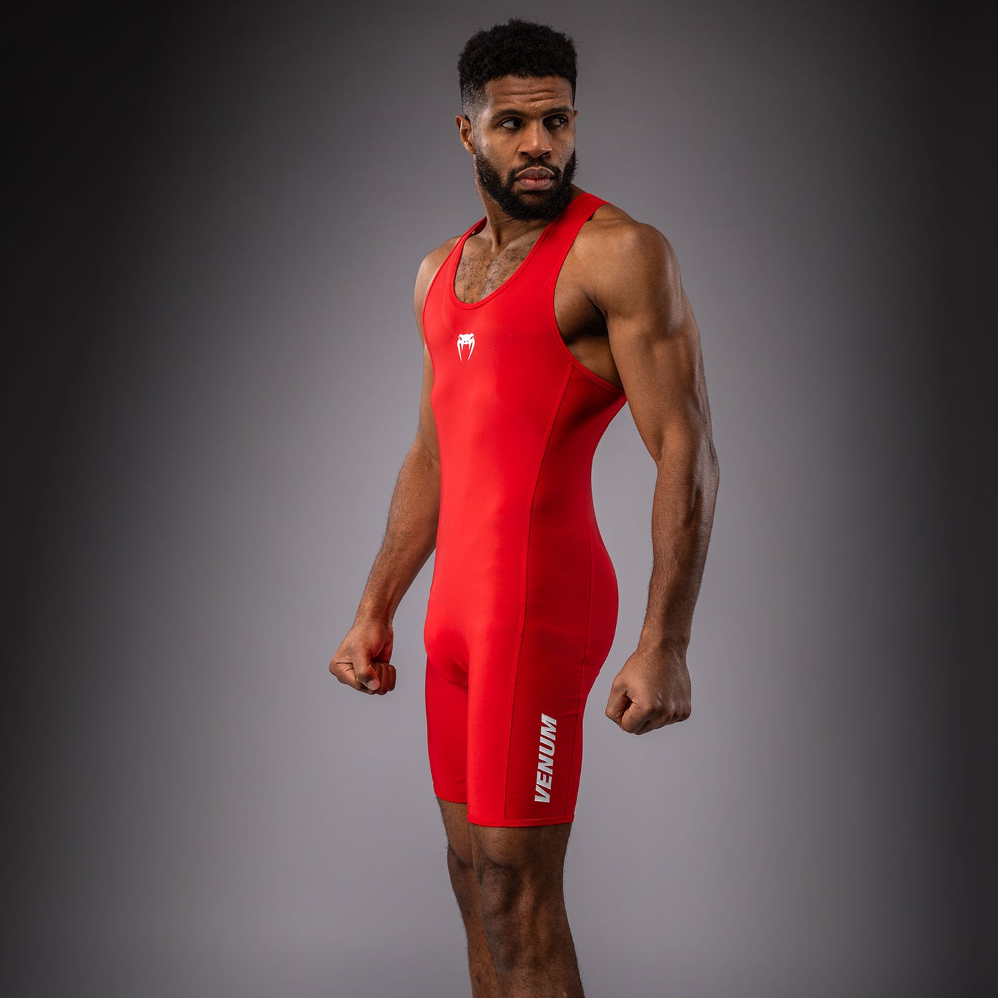 Venum Challenger Worstelsinglet voor heren – Rood