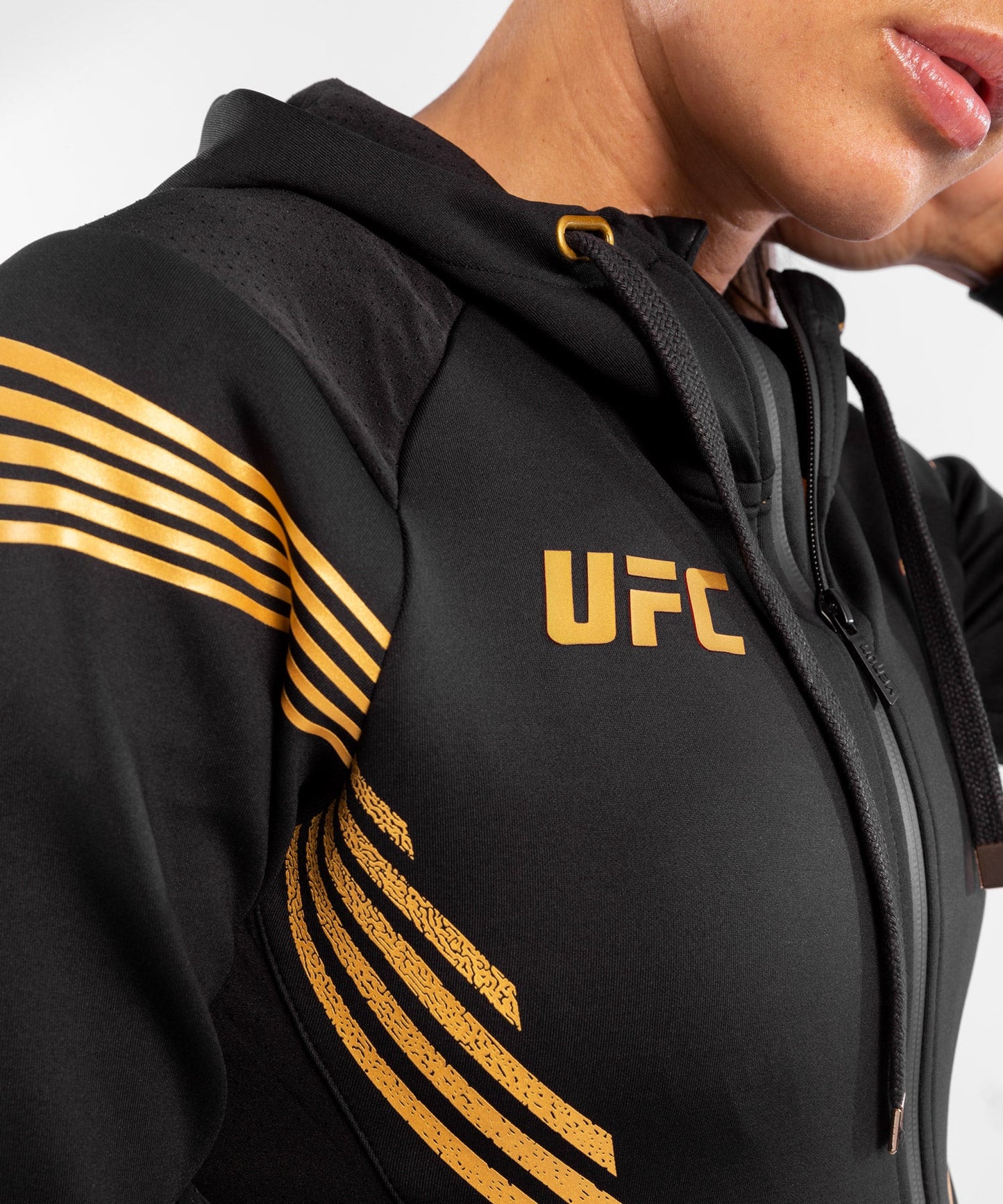 UFC Venum Fighters Authentic Fight Night Walkout Hoodie voor dames - Champion