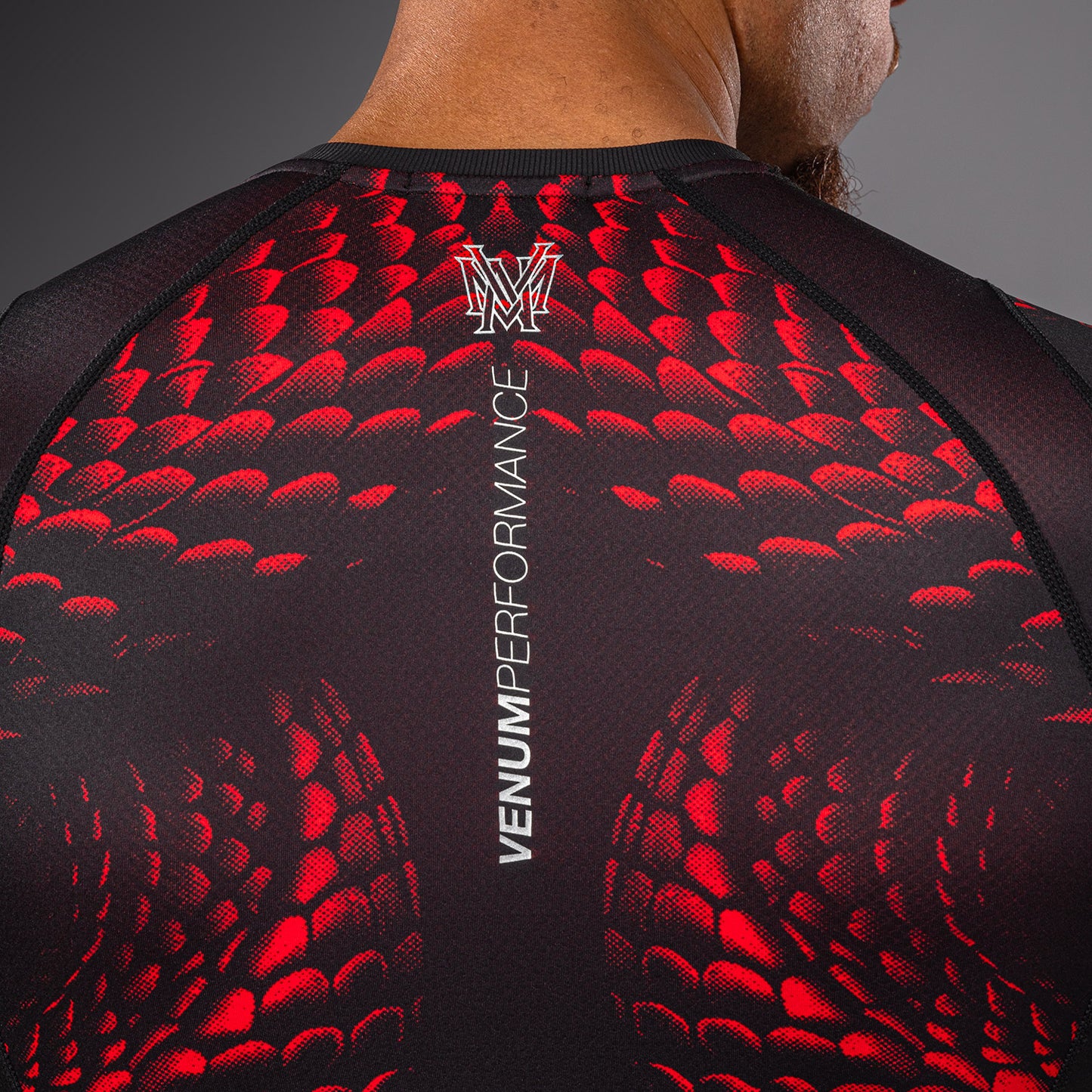 Venum Matupa Met korte mouwen Rashguard - Zwart/Rood/Zilver
