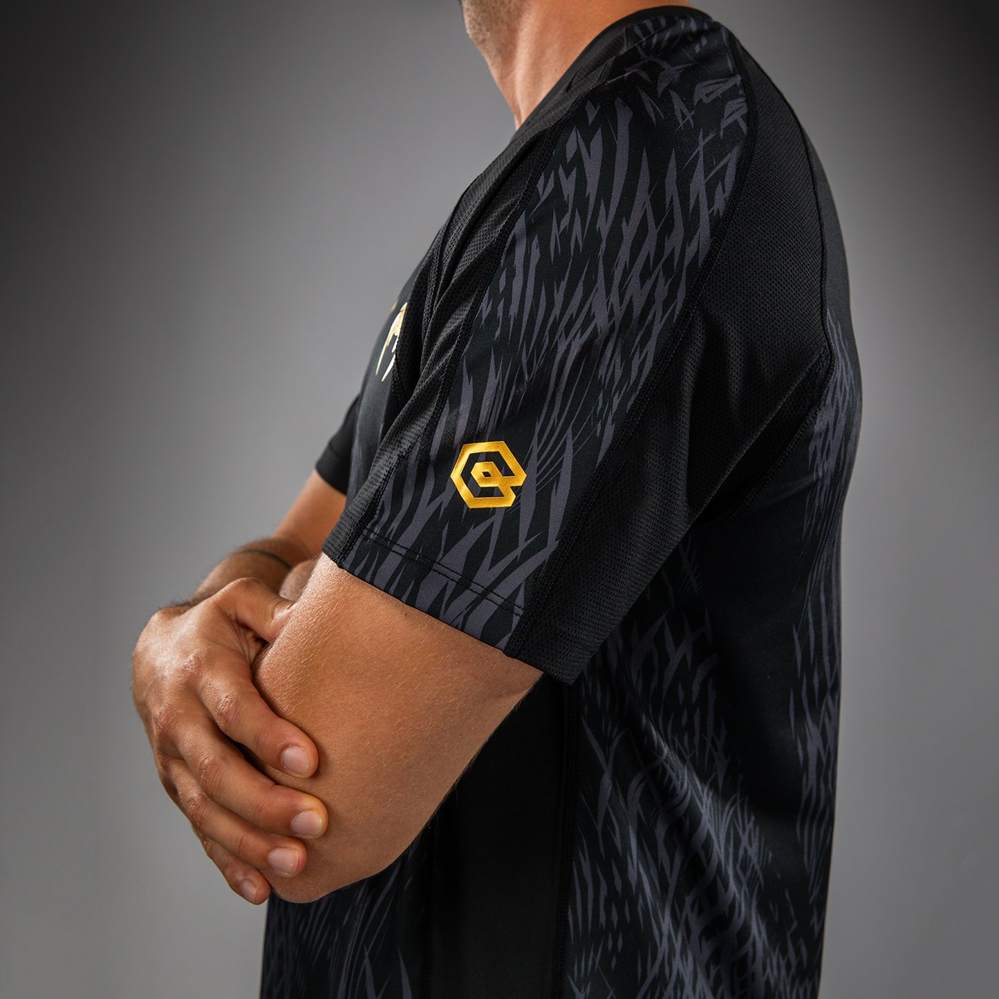 Venum x Chimaev Dry-Tech Shirt - Zwart/Grijs