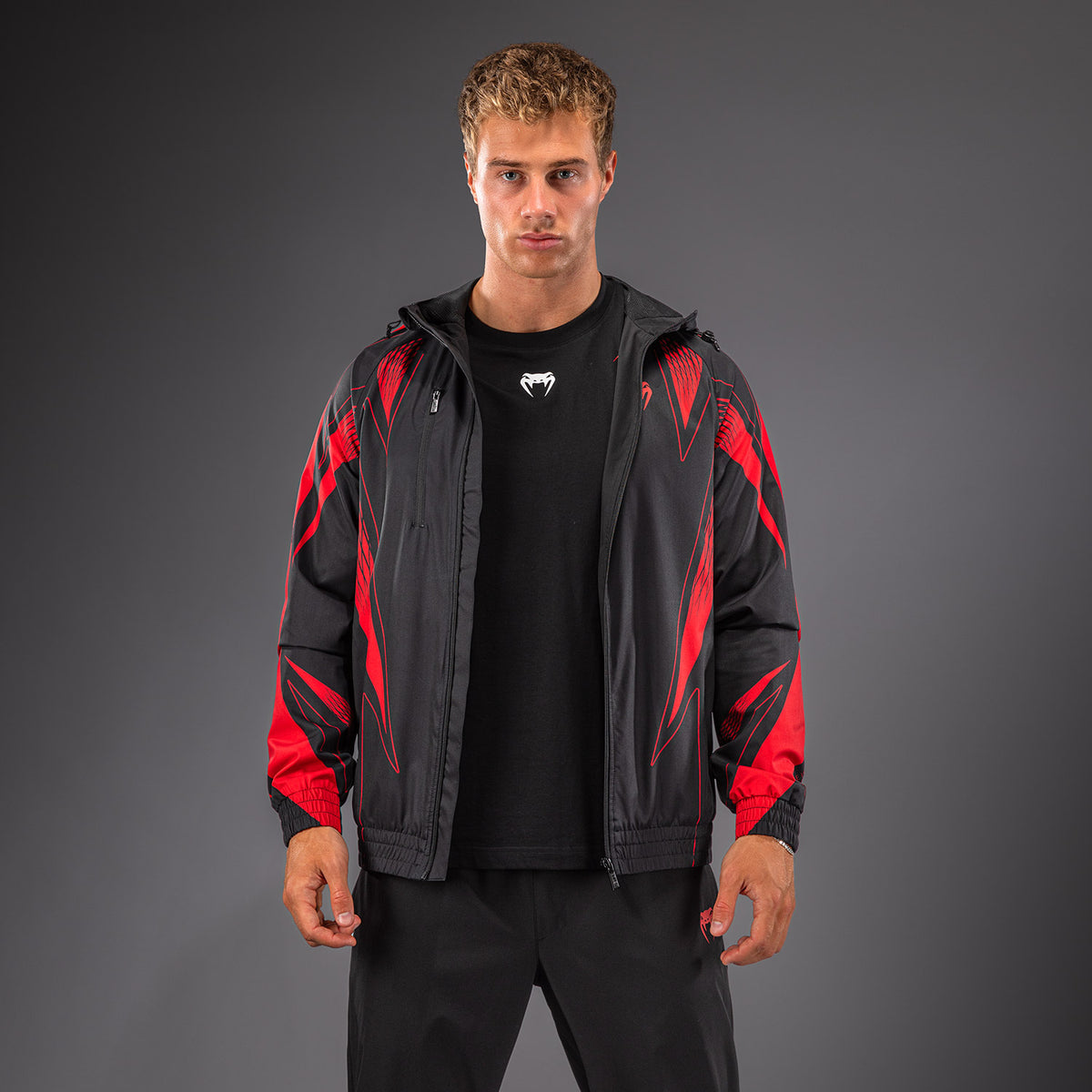 Venum Amazonia Reborn Trainingsjack - Zwart/Rood
