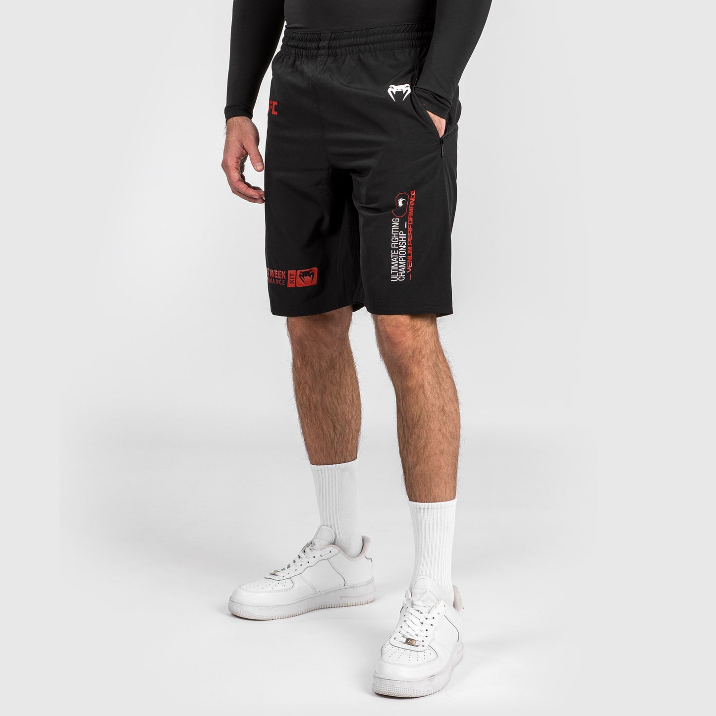 UFC Adrenaline by Venum Fight Week Heren Performance Shorts - Zwart