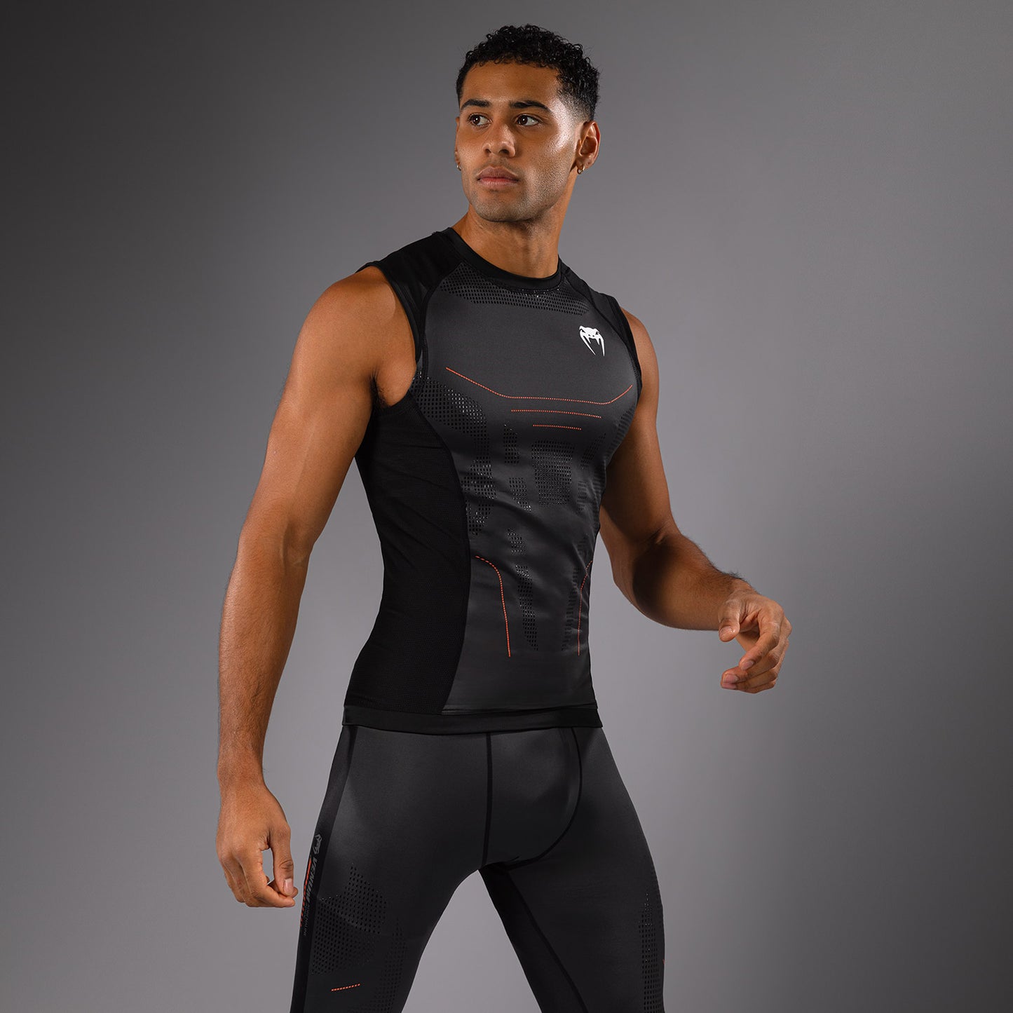 Venum Technical 3.0 Mouwloos Rashguard - Grafiet
