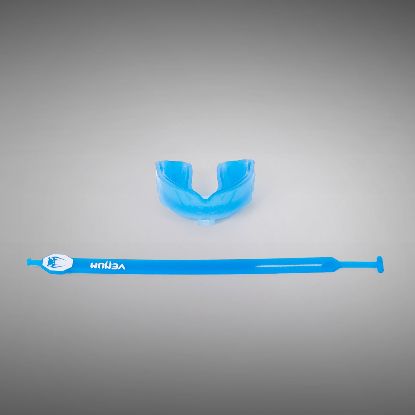 Venum Challenger Bitbeschermer met band/zonder band - Blauw Transparant