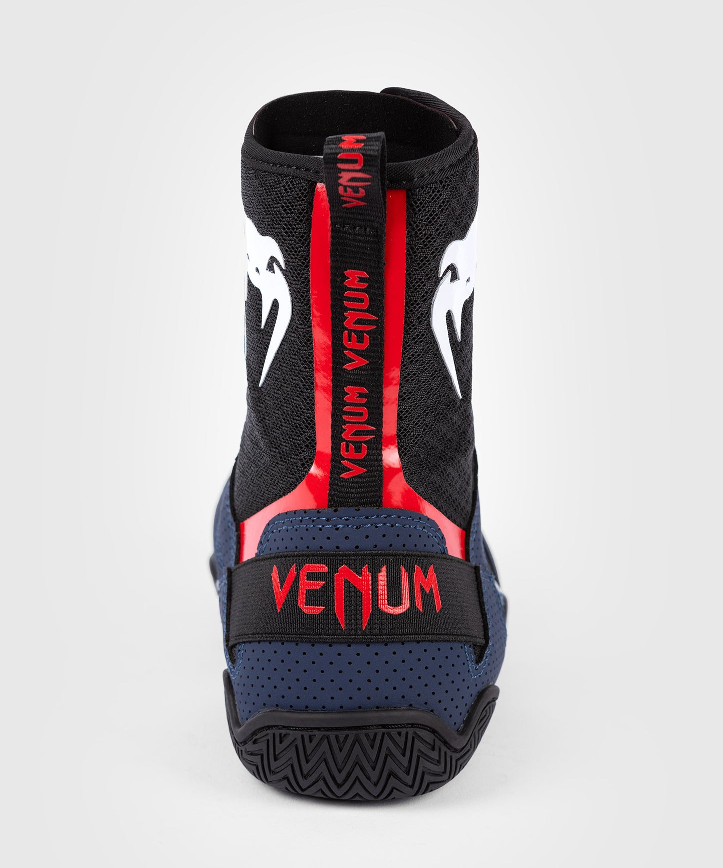 Venum Elite Boksschoenen - Navy/Zwart/Rood