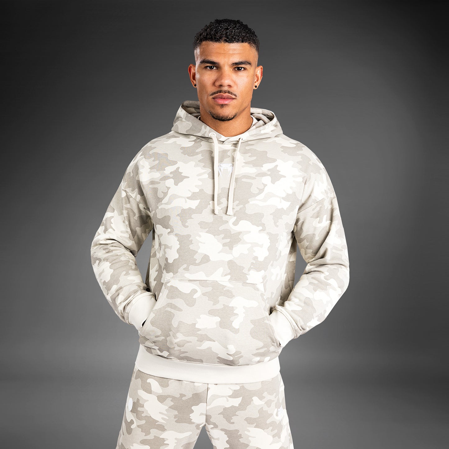 Venum Vortex XL Heren Hoodie - Zand Camo